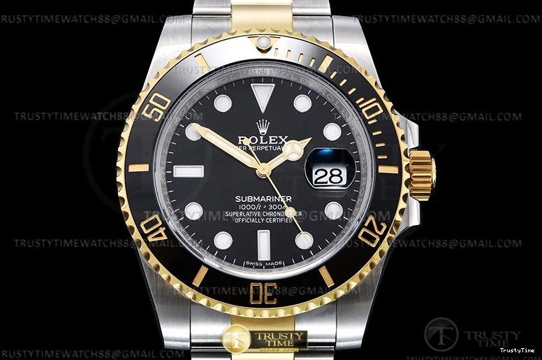 0415 Submariner 116613LN 904L YG SS Black GMF V2 VR DailyWear 1089